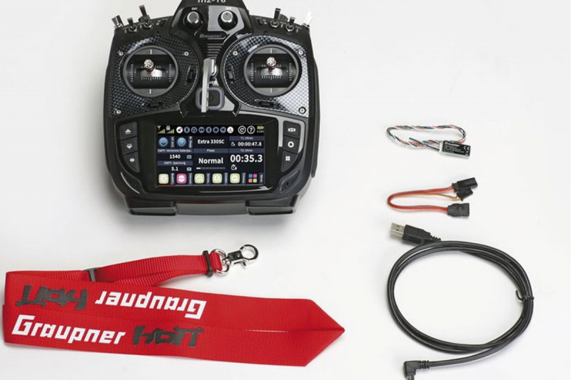 Graupner mz-16 Sender - HoTT 2.4GHz Fernsteuerung 16 Kanal – Bild 2